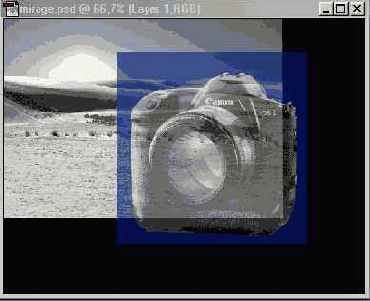 Перемещение слоев между документами